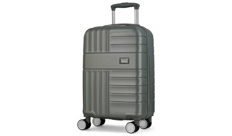 Rock 8 Wheel Hard Suitcase - Small, Sage Green