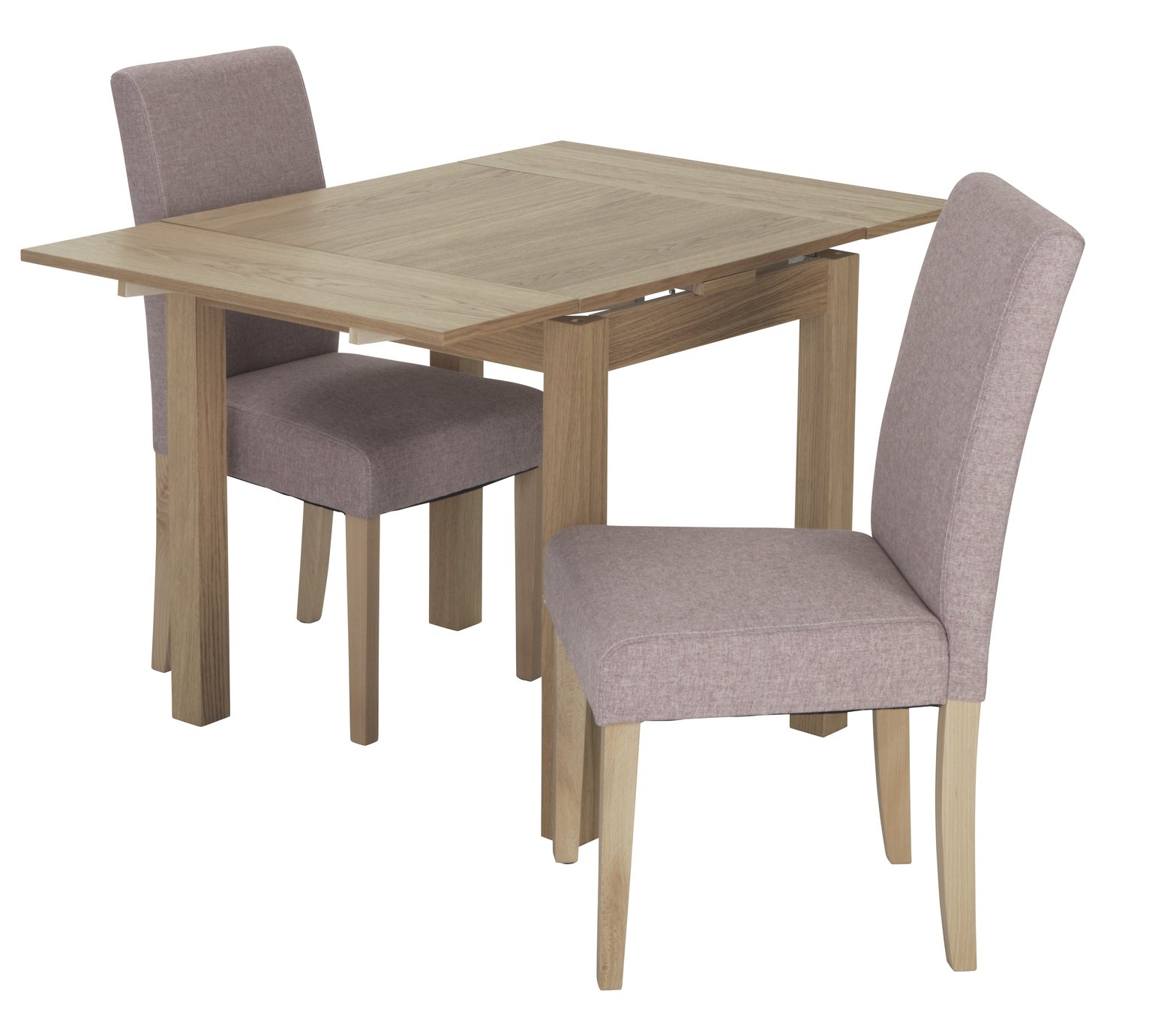 Argos Home Clifton Extending Table & 2 Tweed Chairs Review