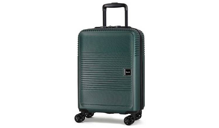 Rock 8 Wheel Hard Suitcase - Small, Green