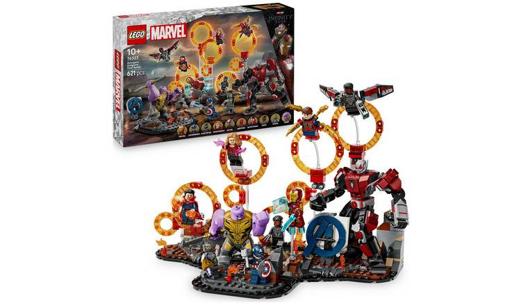 LEGO Marvel Avengers Endgame Final Battle Building Toy 76323