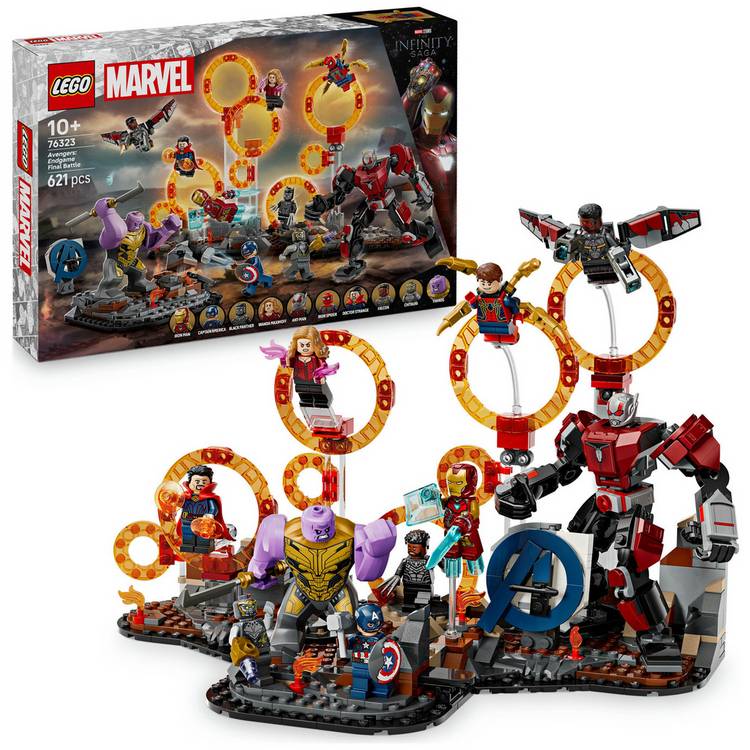 LEGO Marvel Avengers Endgame Final Battle Building Toy 76323 0