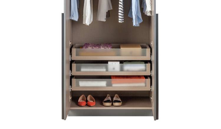 Wardrobe units on sale with drawers