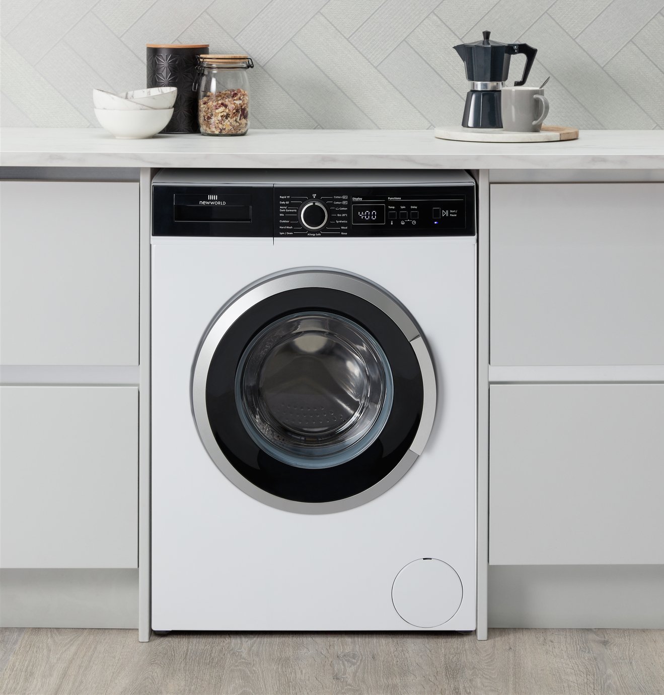 New World NWDHT814W 8KG 1400 Spin Washing Machine Review