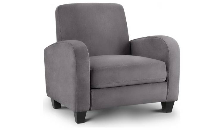 Julian Bowen Vivo Fabric Armchair - Grey