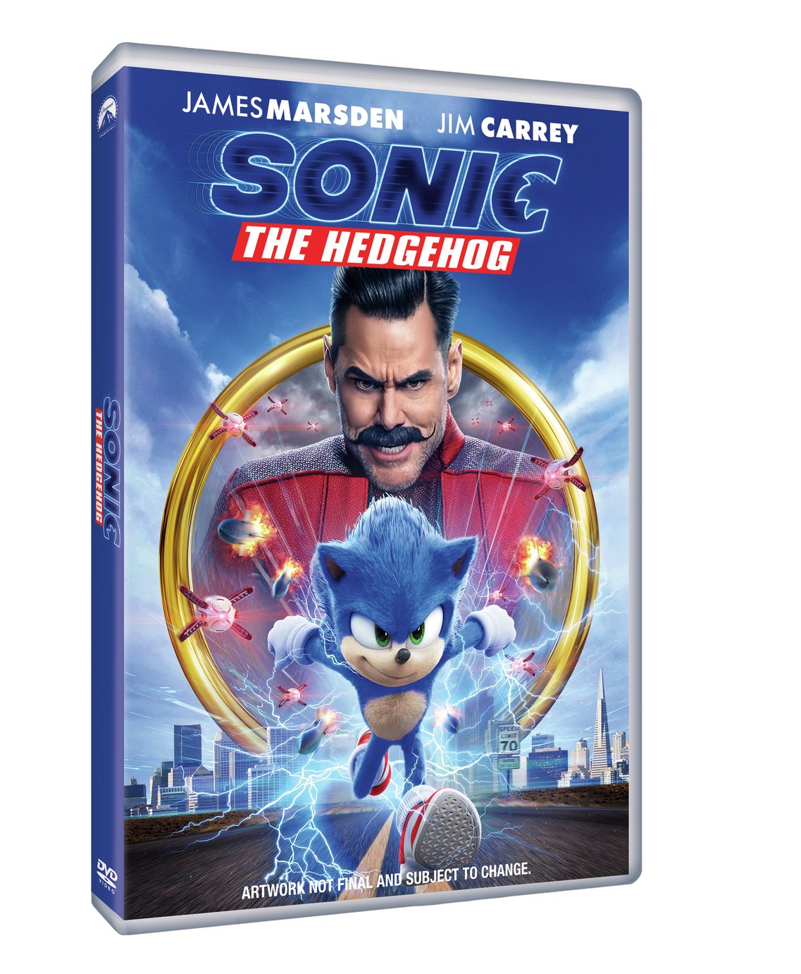 Sonic The Hedgehog DVD Review