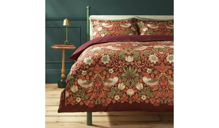 Habitat x Morris & Co. Strawberry Thief Bedding Set - Double