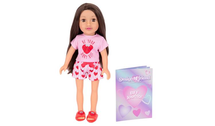 DesignAfriend 14 Inch Emelie Little Sister Sleepover Doll