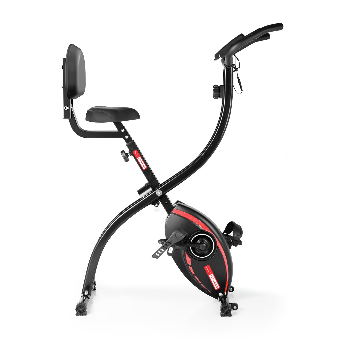 pro fitness folding exercise bike