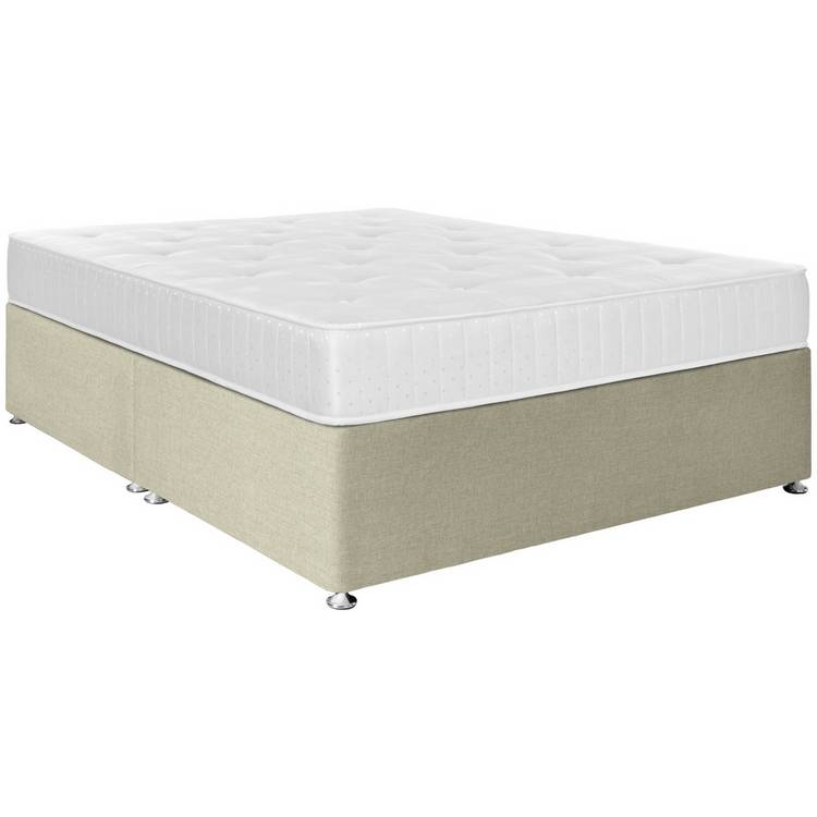 Argos Home Winslow Kingsize Divan Bed - Natural 0