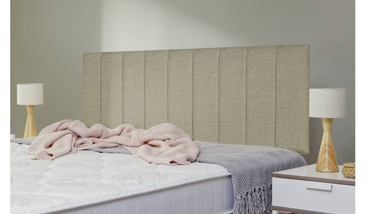 Argos Home Bircham Fabric Single Headboard - Natural