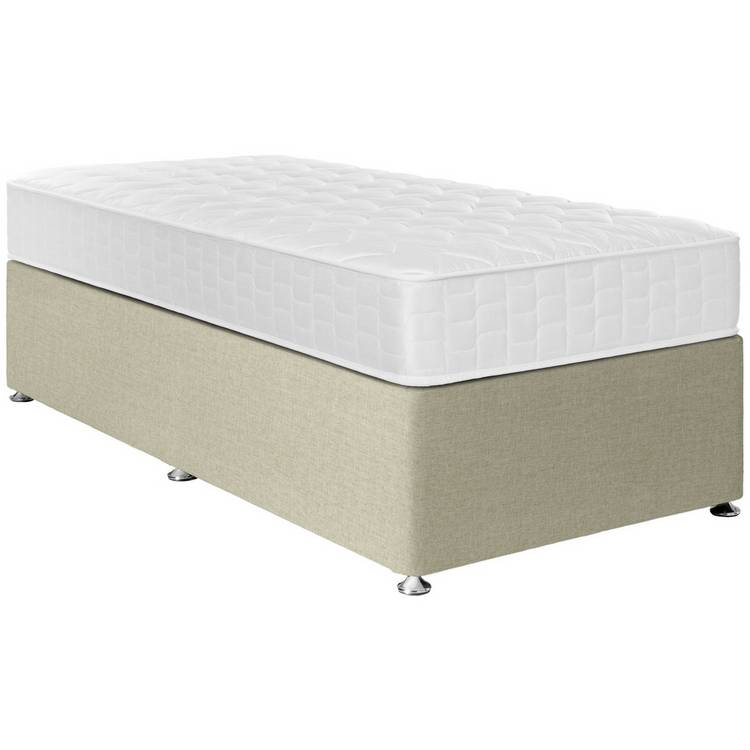 Argos Home Elmdon Single Divan Bed - Natural 0