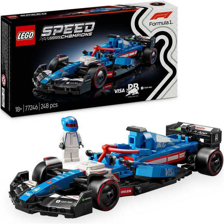 LEGO Speed Champions Visa Cash App RB VCARB 01 F1 Car 77246 0