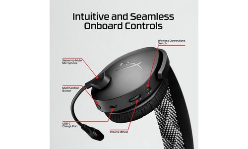HyperX Cloud Jet Dual Wireless Headset PC, PS4/PS5, Switch 2