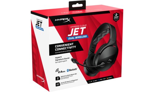 HyperX Cloud Jet Dual Wireless Headset PC, PS4/PS5, Switch 2