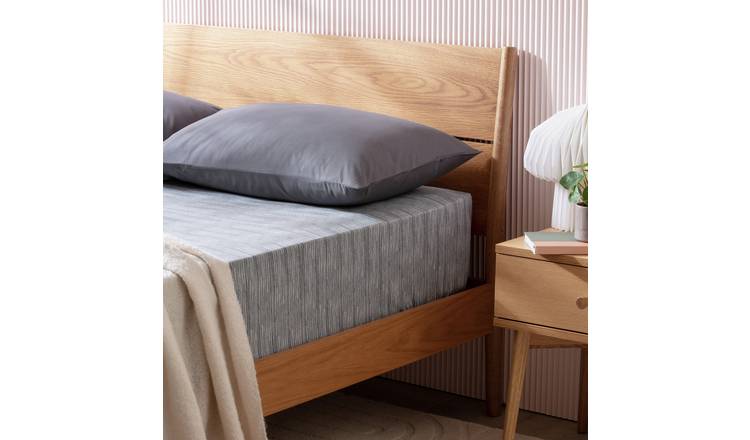 Habitat Stockholm Printed Fitted Sheet - Small double