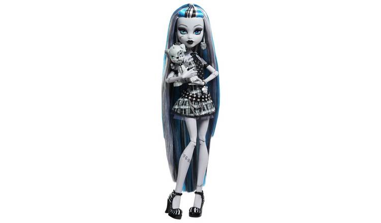 Monster High Frankie Stein Doll & Posters in Black and White