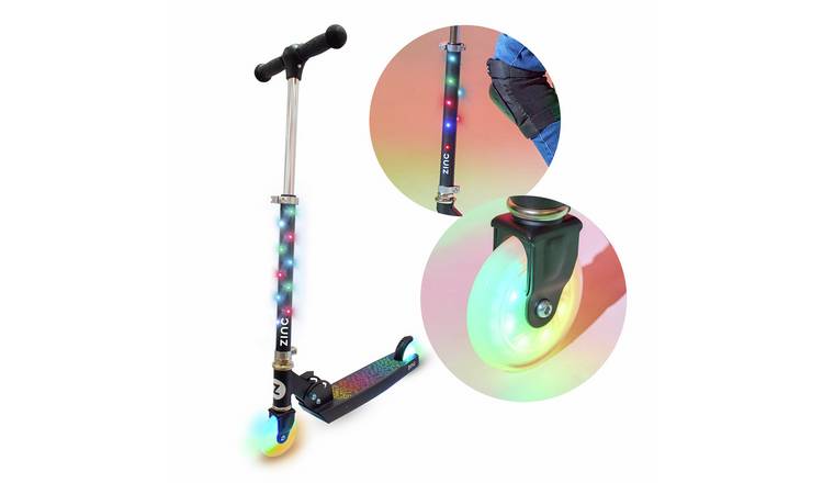 Zinc Moonwheel Folding Scooter