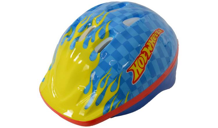 5 year old boy bike helmet hot wheels DQB DeQUBE Adjustable Ultra Lightweight Safe Durable Breathable 2-7 Years Black Unisex Blue Adjustable Helmet Our kids bike helmets ages 5 Hot Wheels 3D Kids Light-Up