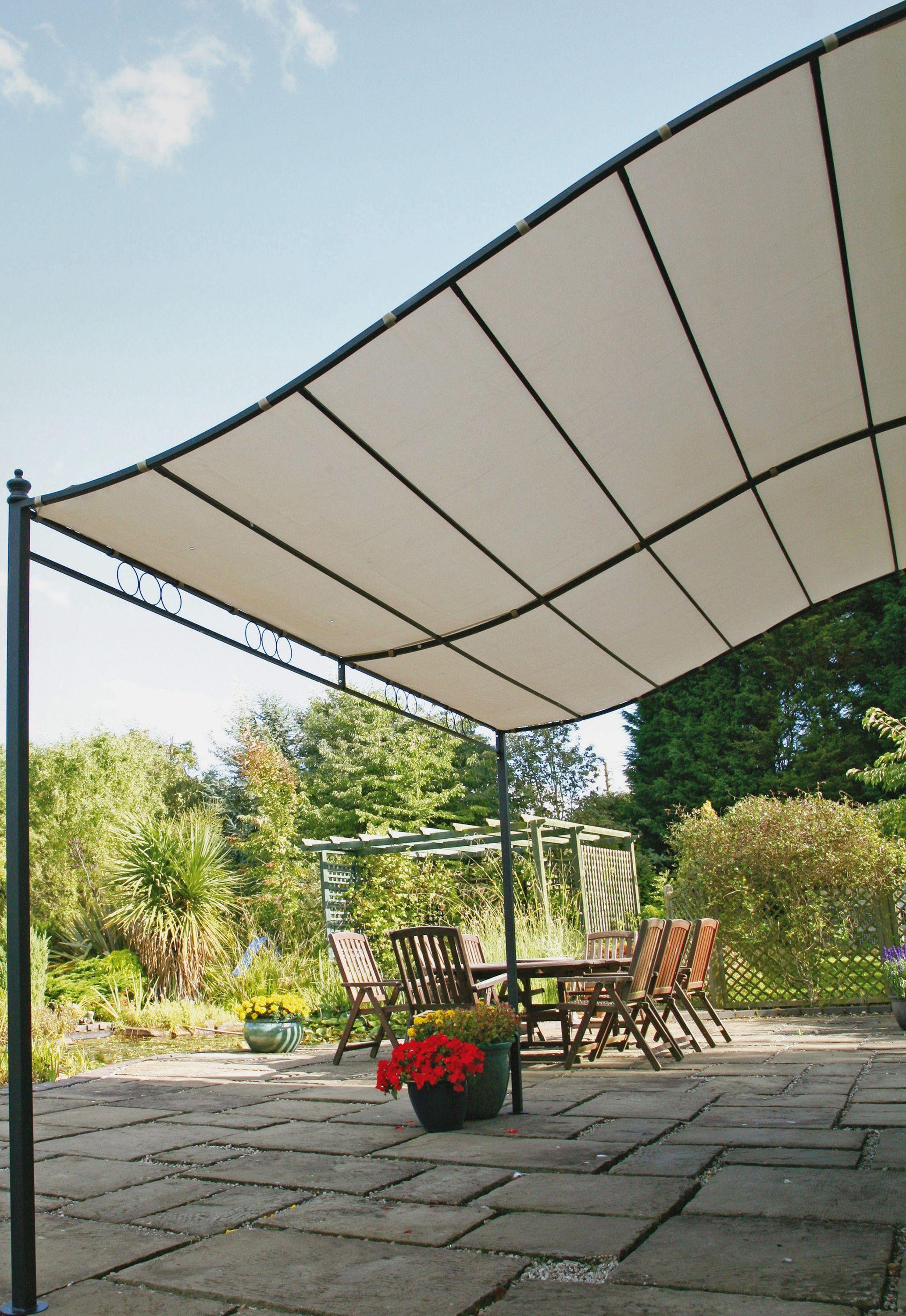 Greenhurst Wall Mounted Garden Gazebo 3m