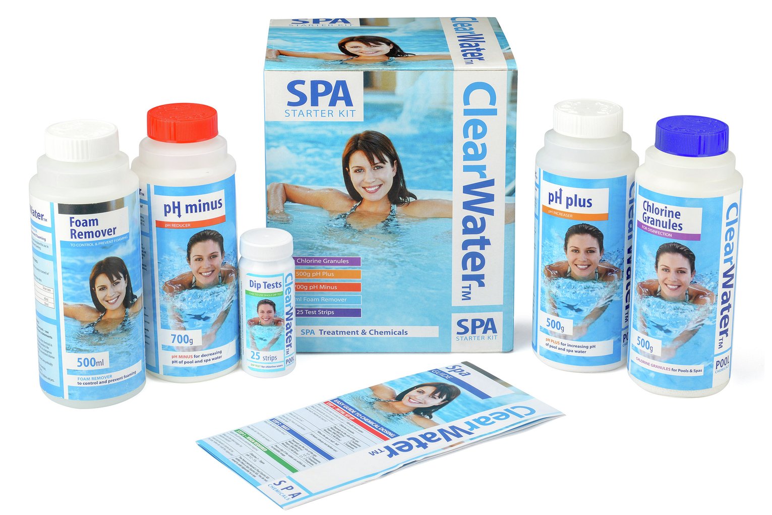 Clearwater Hot Tub Chemical Starter Kit