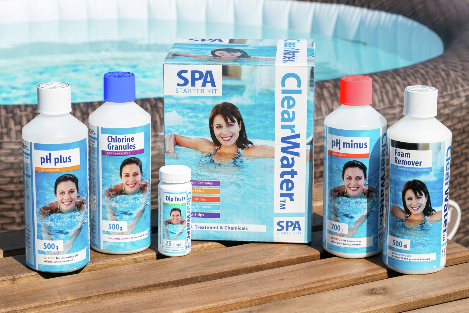 Clearwater Hot Tub Chemical Starter Kit Reviews