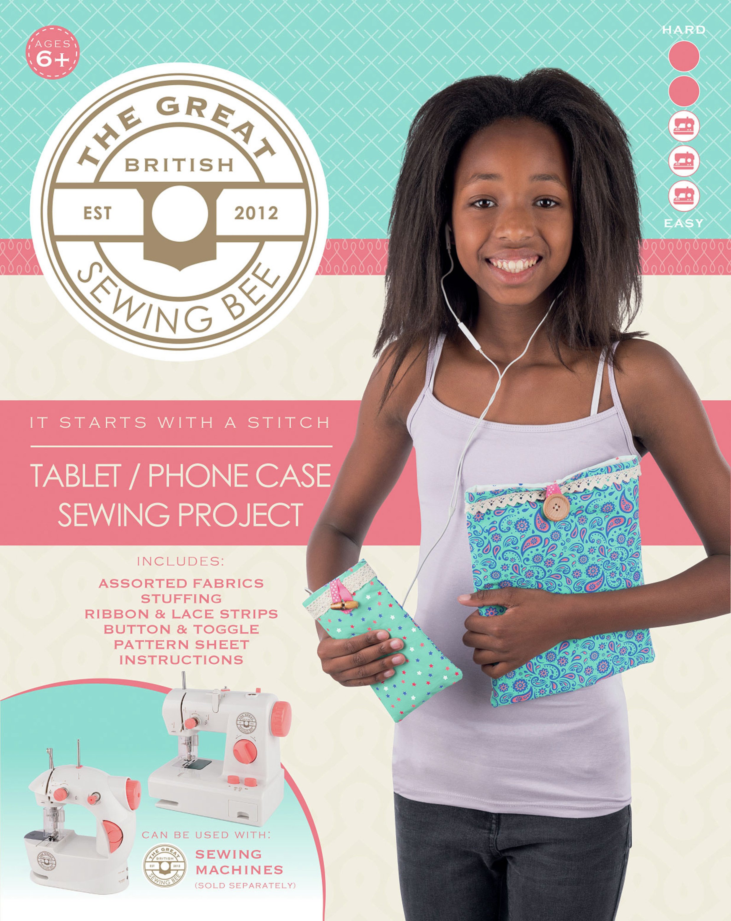 Great British Sewing Bee Phone/Tablet Case Kit