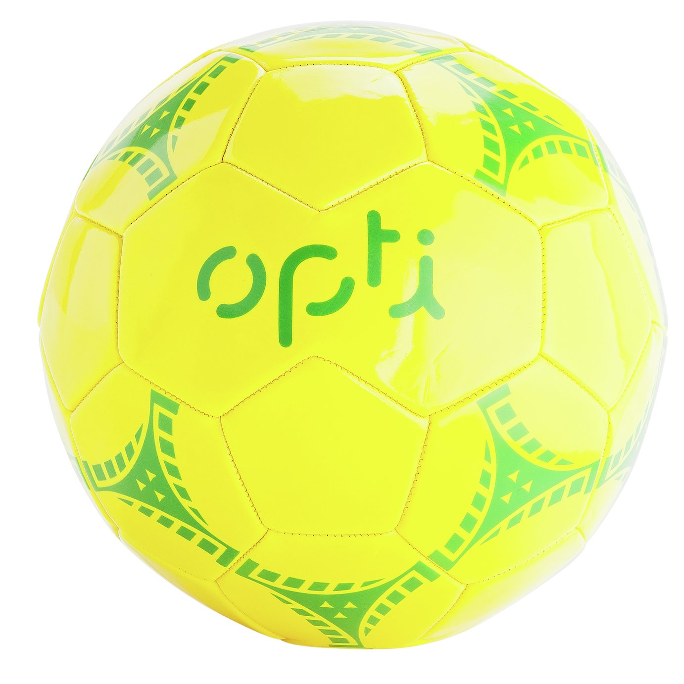 Opti Size 5 Football - Yellow