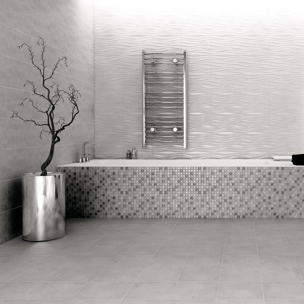 Ceramic Wall Tile - Grey