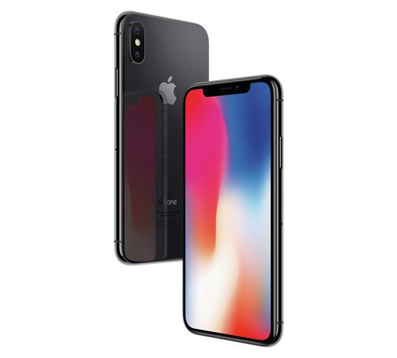 SIM Free iPhone X 64GB Mobile Phone - Space Grey