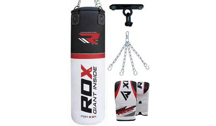 Buy RDX 4ft Punchbag with Gloves Chains and Bracket Punching