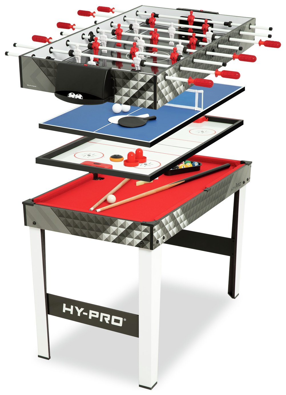 Hy-Pro 4 in 1 Games Table