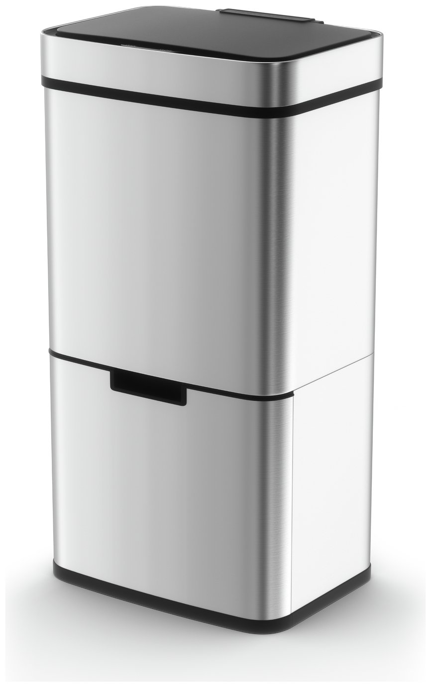 Morphy Richards 75 L Recycle Sensor Bin - Stainless Steel