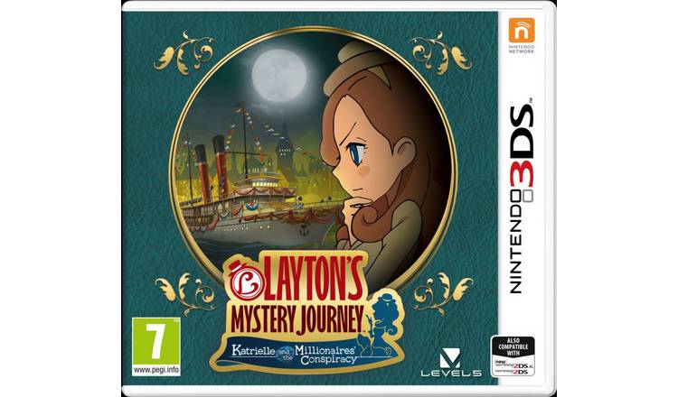 Layton's Mystery Journey Nintendo 3DS Game