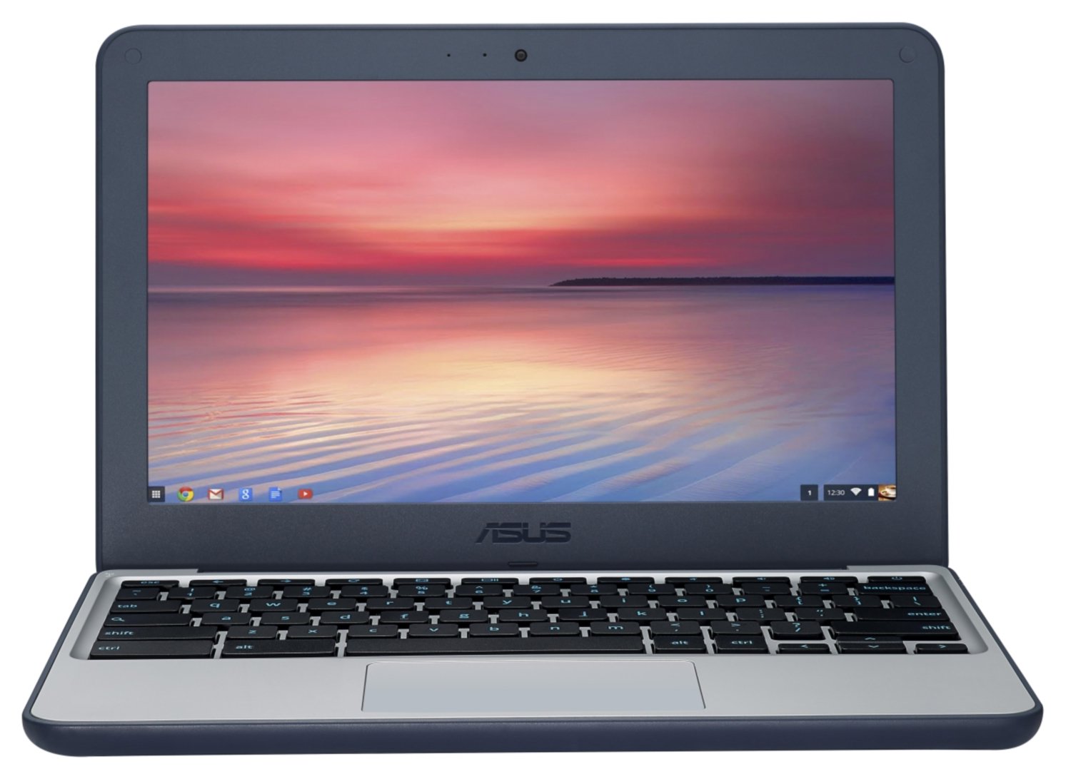 Asus 11.6 Inch Celeron 2GB 16GB Chromebook - Blue