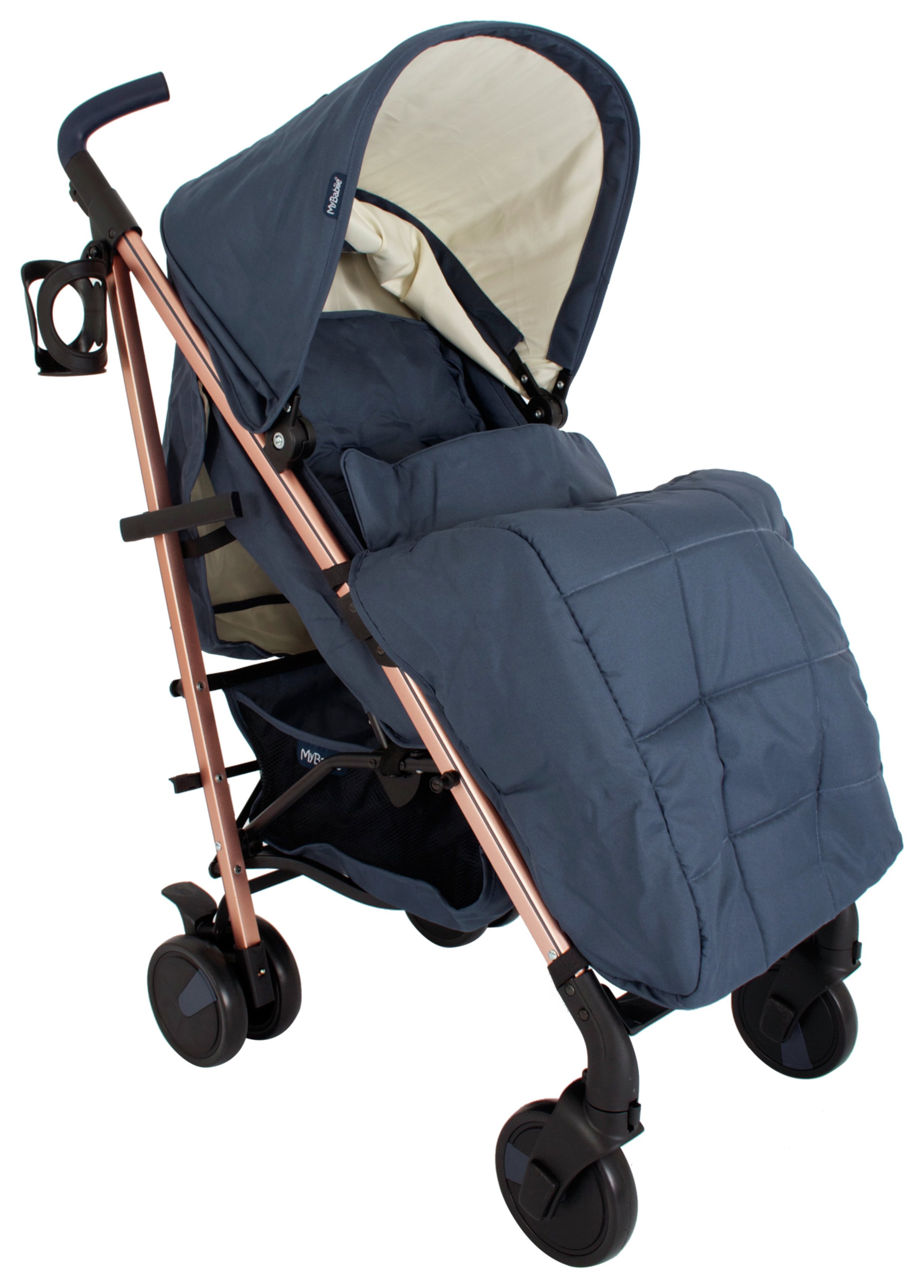 my babiie pushchair rose gold