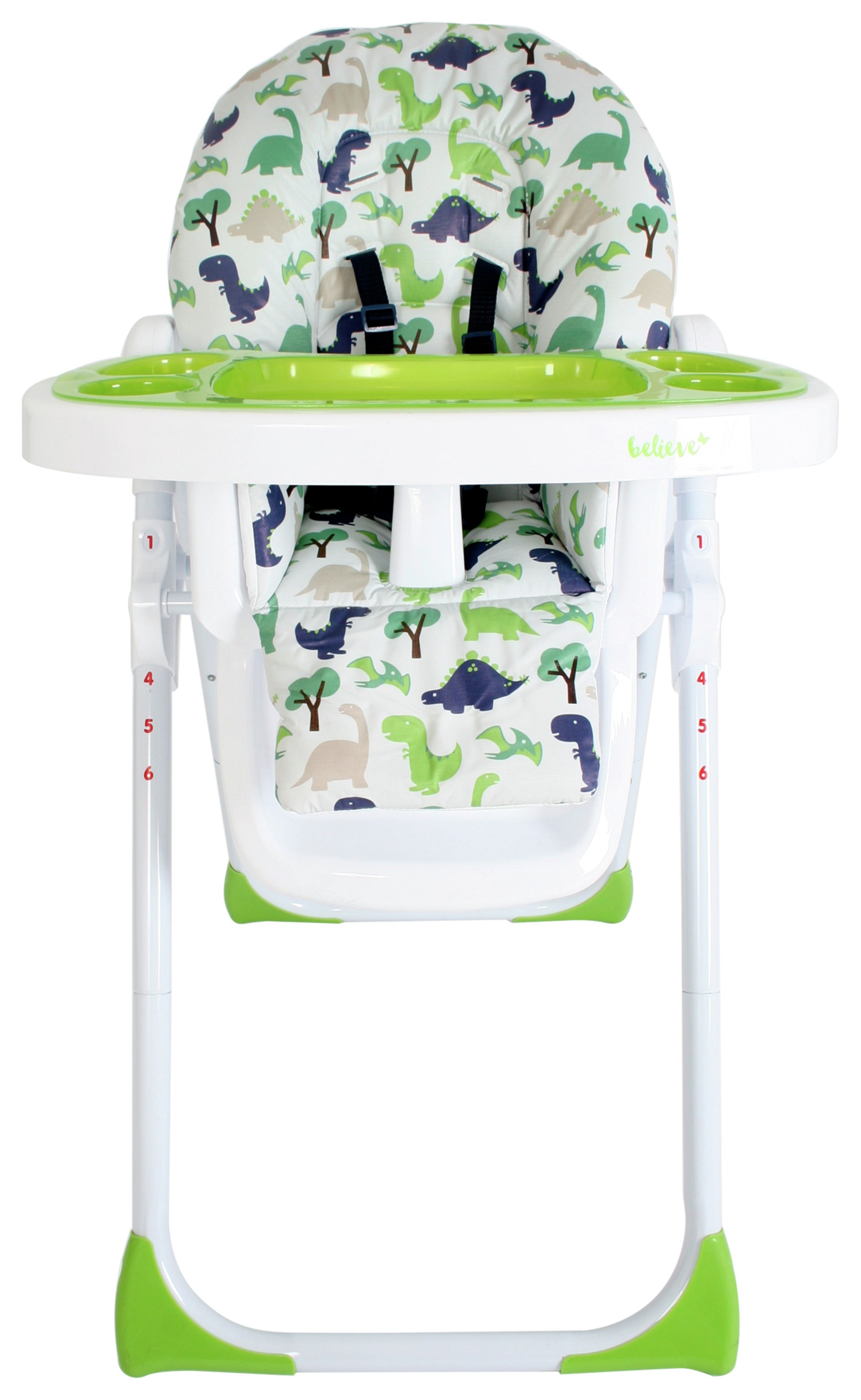 My Babiie MBHC8 Katie Piper Highchair - Dinosaurs