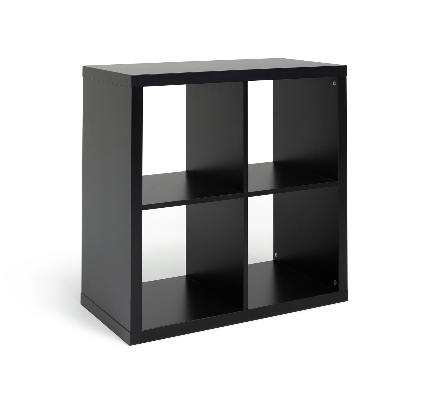 Habitat Squares Plus 4 Cube Storage Unit - Black