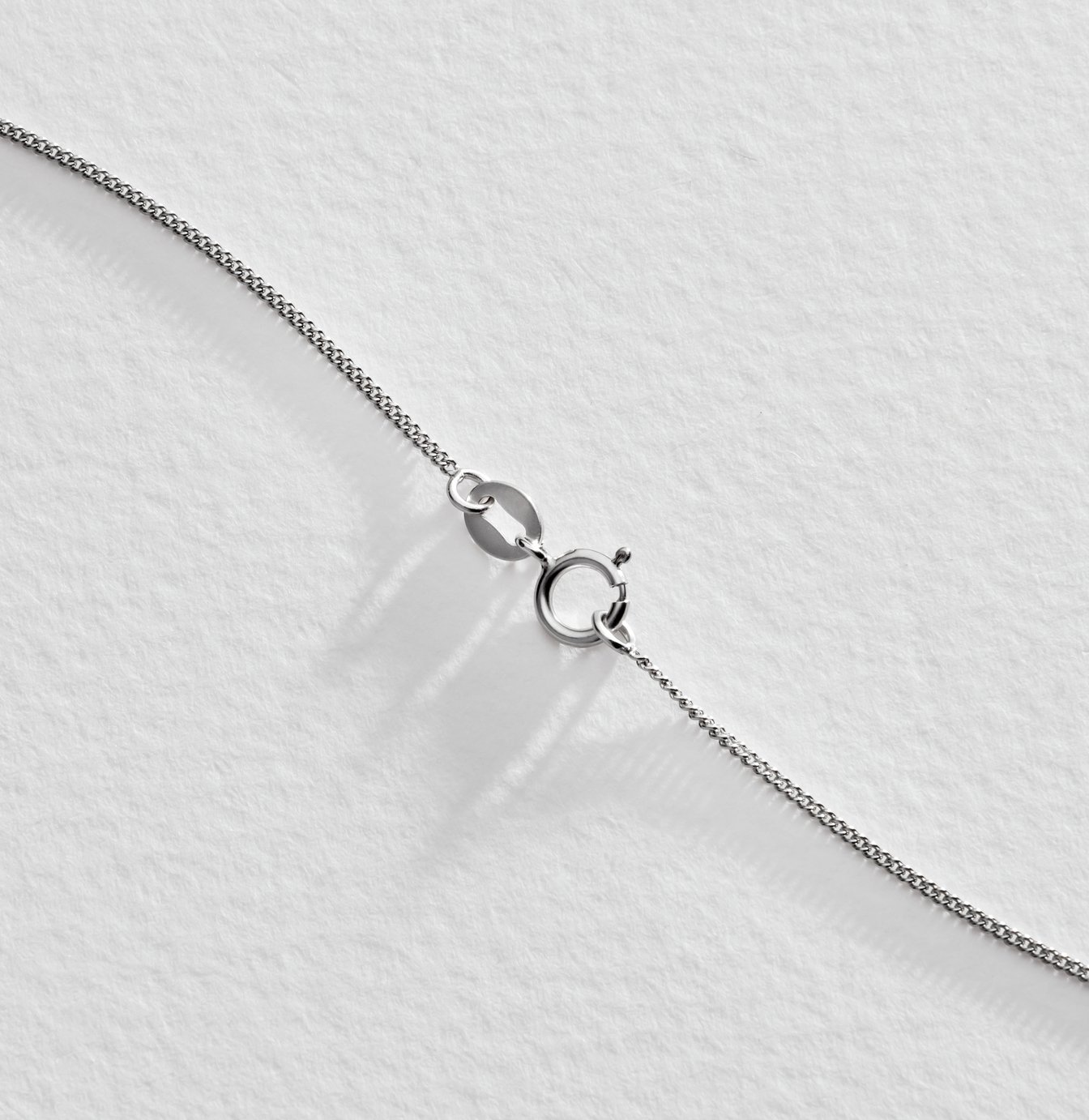 revere silver heart necklace