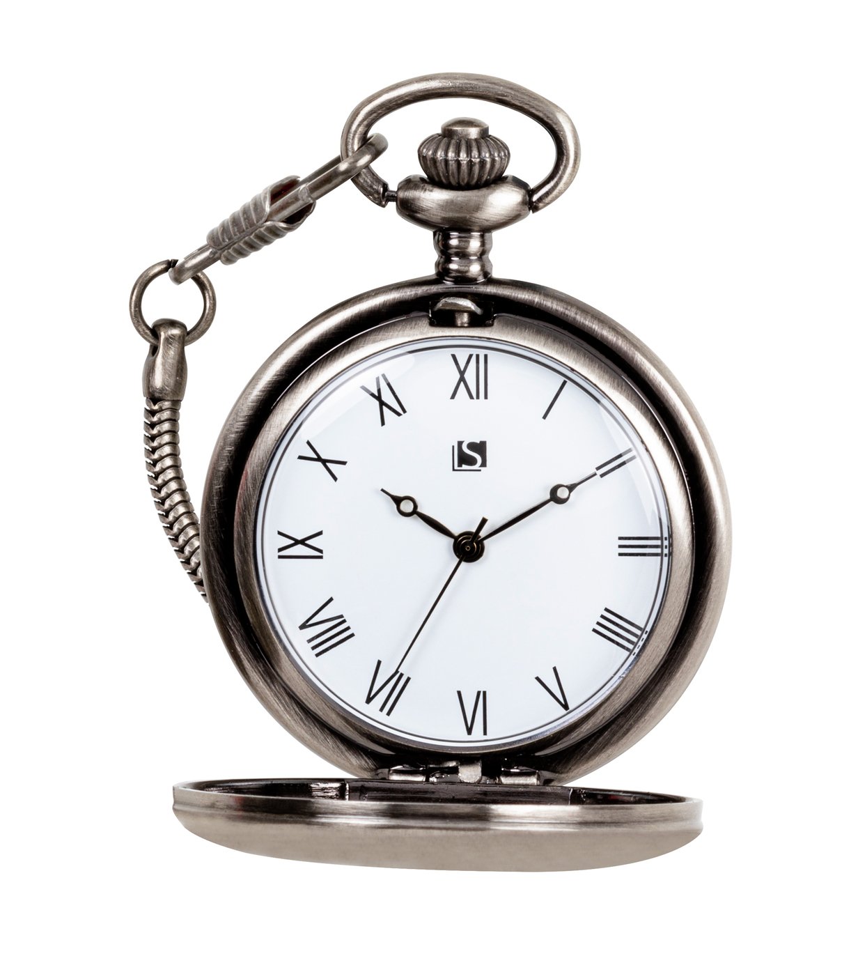 Spirit Men's Brushed Gunmetal Pocket Watch Review