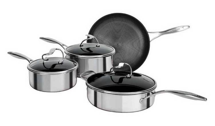 Circulon C Series 4 Piece Stainless Steel Cookware Set