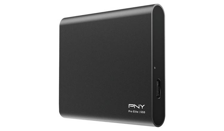 PNY Pro Elite Type-C 1TB Portable SSD Hard Drive