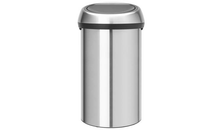 Brabantia 60 Litre Touch Top Bin - Steel