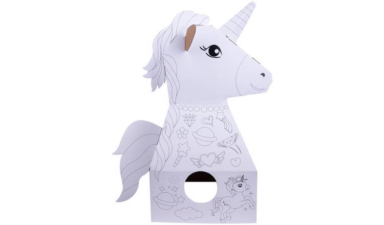 Chad Valley Colour And Play Unicorn Cartoon Toy