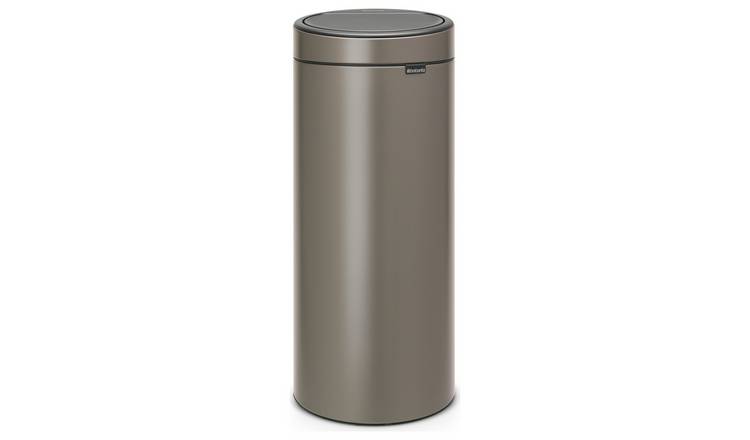 Brabantia 30L Touch Bin - Platinum