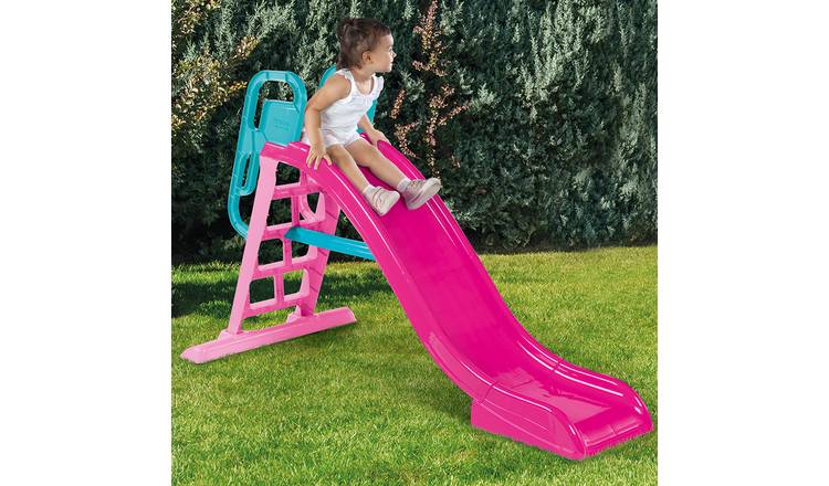 Garden Slide Dolu Slide With Water Sprinkler Dolu Kids Outdoor Slide White