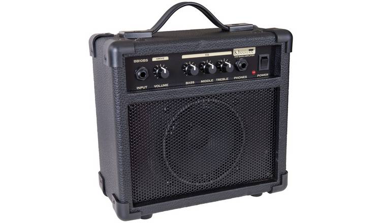 Kinsman Blaster BB10BS 10W Bass Guitar Amplifier – Black