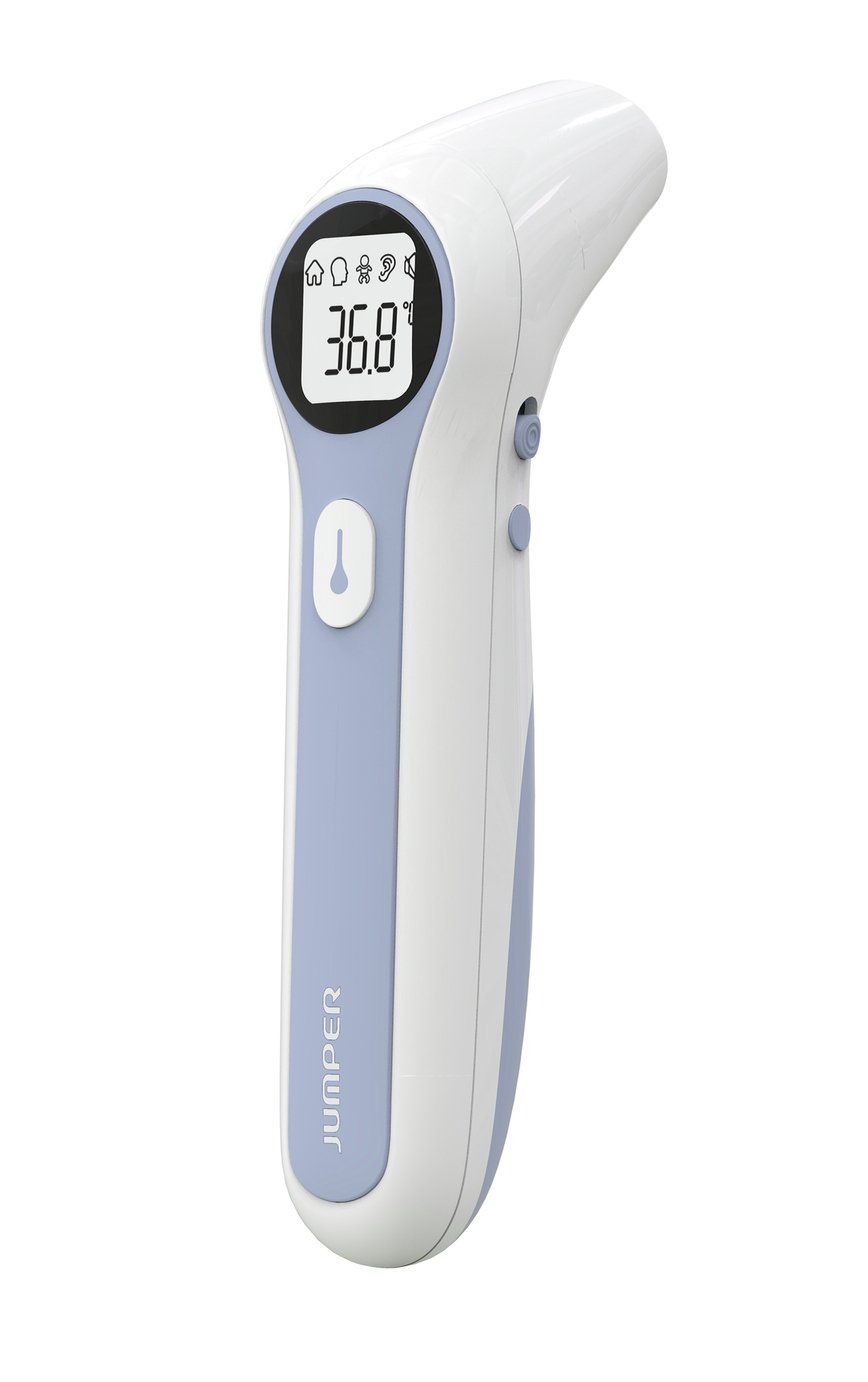 Jumper Ear and No Touch Forehead Thermometer Review