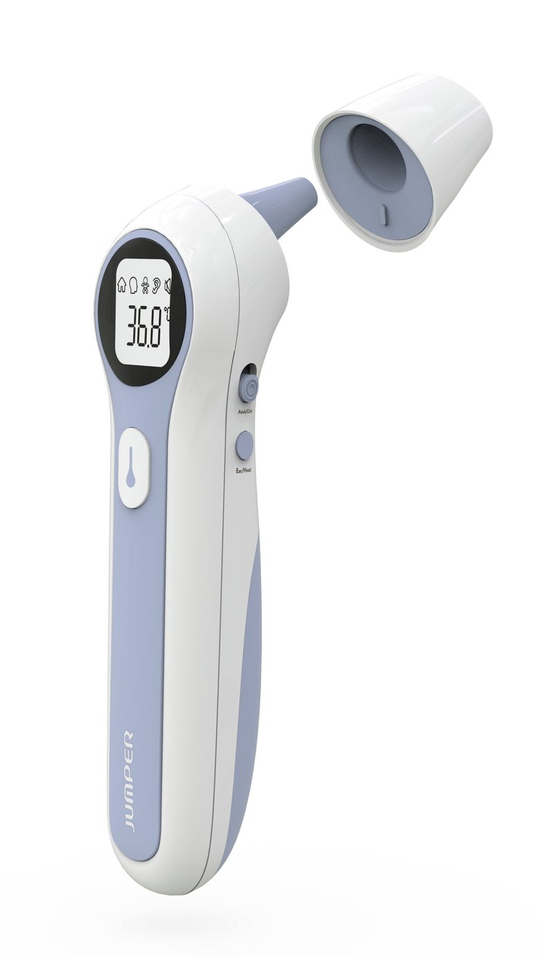 Jumper Ear and No Touch Forehead Thermometer Review