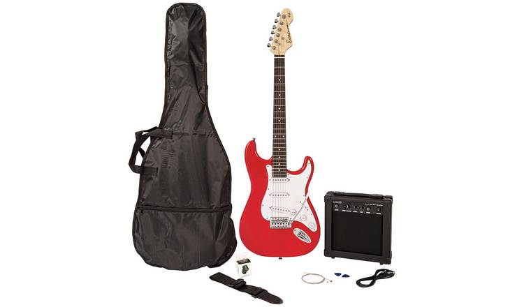 Encore Blaster E60 Full Size Electric Guitar Pack - Red