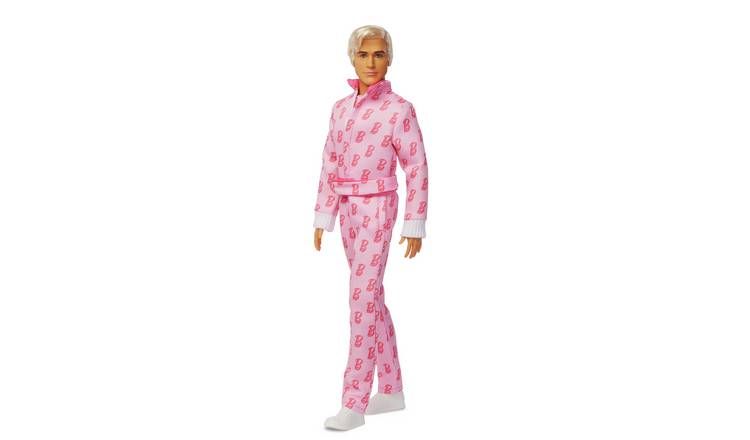 Barbie The Movie Ken Wearing Pink Jumpsuit Collectable Doll